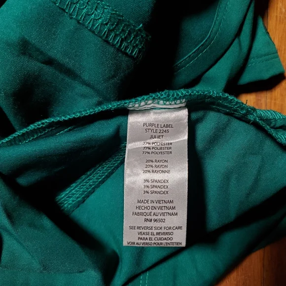 Healing Hands Short Sleeve Scrub Top - Picture 5 of 11